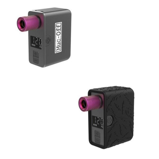 Muc-Off Mini Hinchador Electrico Airmach Pro 120PSI vávulas Presta, Standard y Big Bore