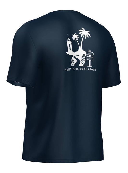 BSP Camiseta Sant Pere Pescador Algodón azul