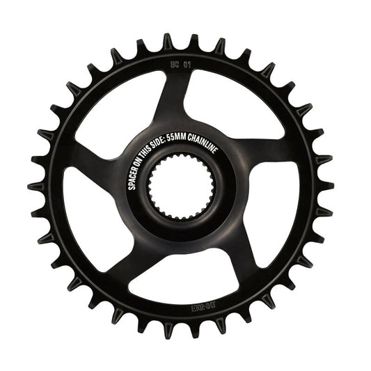 e*thirteen Plato Helix core e*spec Bosch SX/CX Gen4 Direct Mount, acero, 34d, 53/55mm