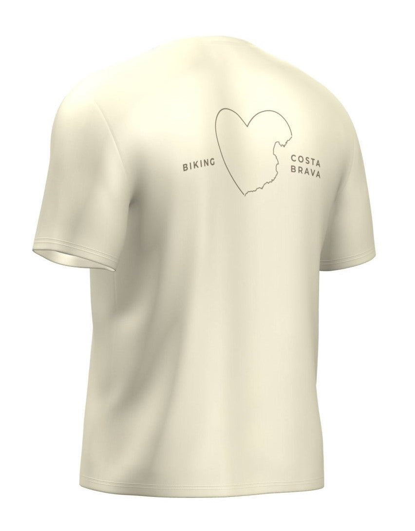 BSP Camiseta Costa Brava Algodón creme
