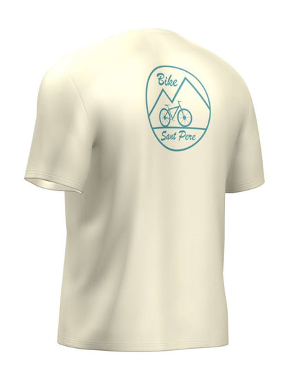 BSP Camiseta Bike Sant Pere Algodón creme