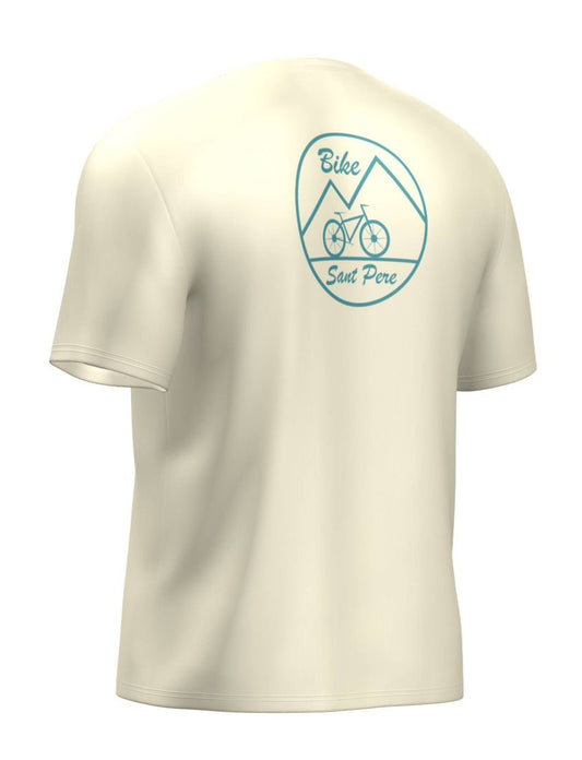 BSP Camiseta Bike Sant Pere Algodón creme