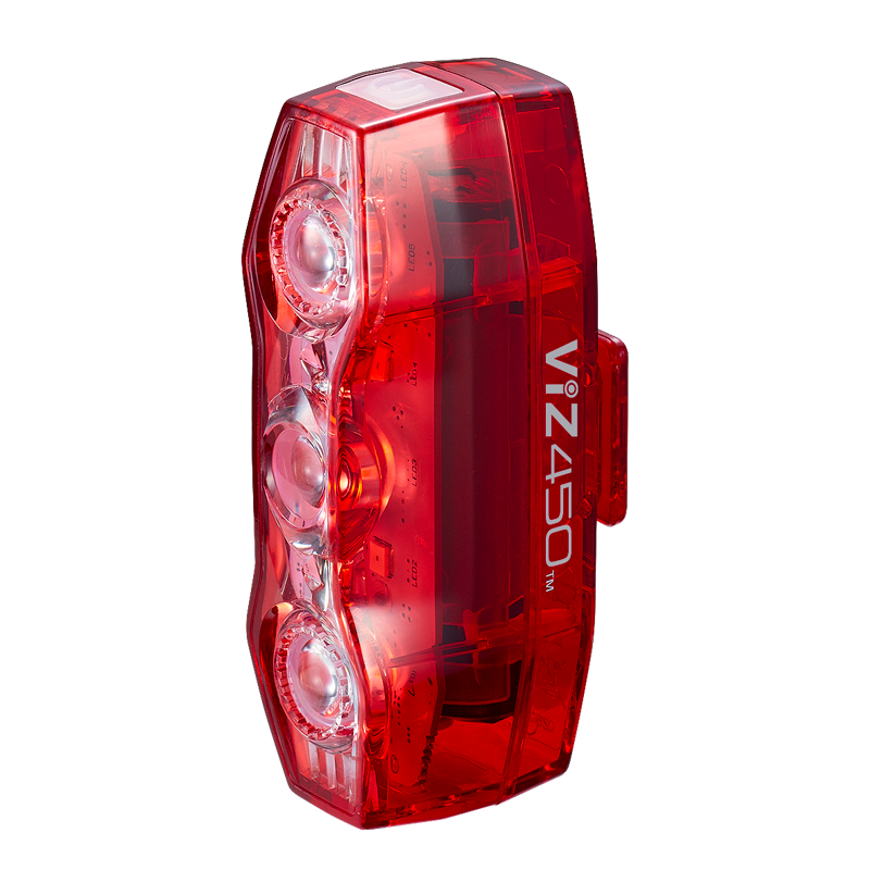 Cateye Luz VIZ450 (USB-C)