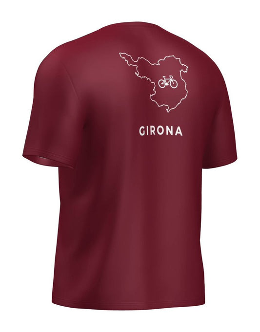 BSP Camiseta Girona Algodón rojo