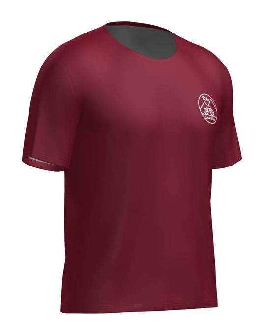BSP Camiseta Bike Sant Pere Algodón rojo