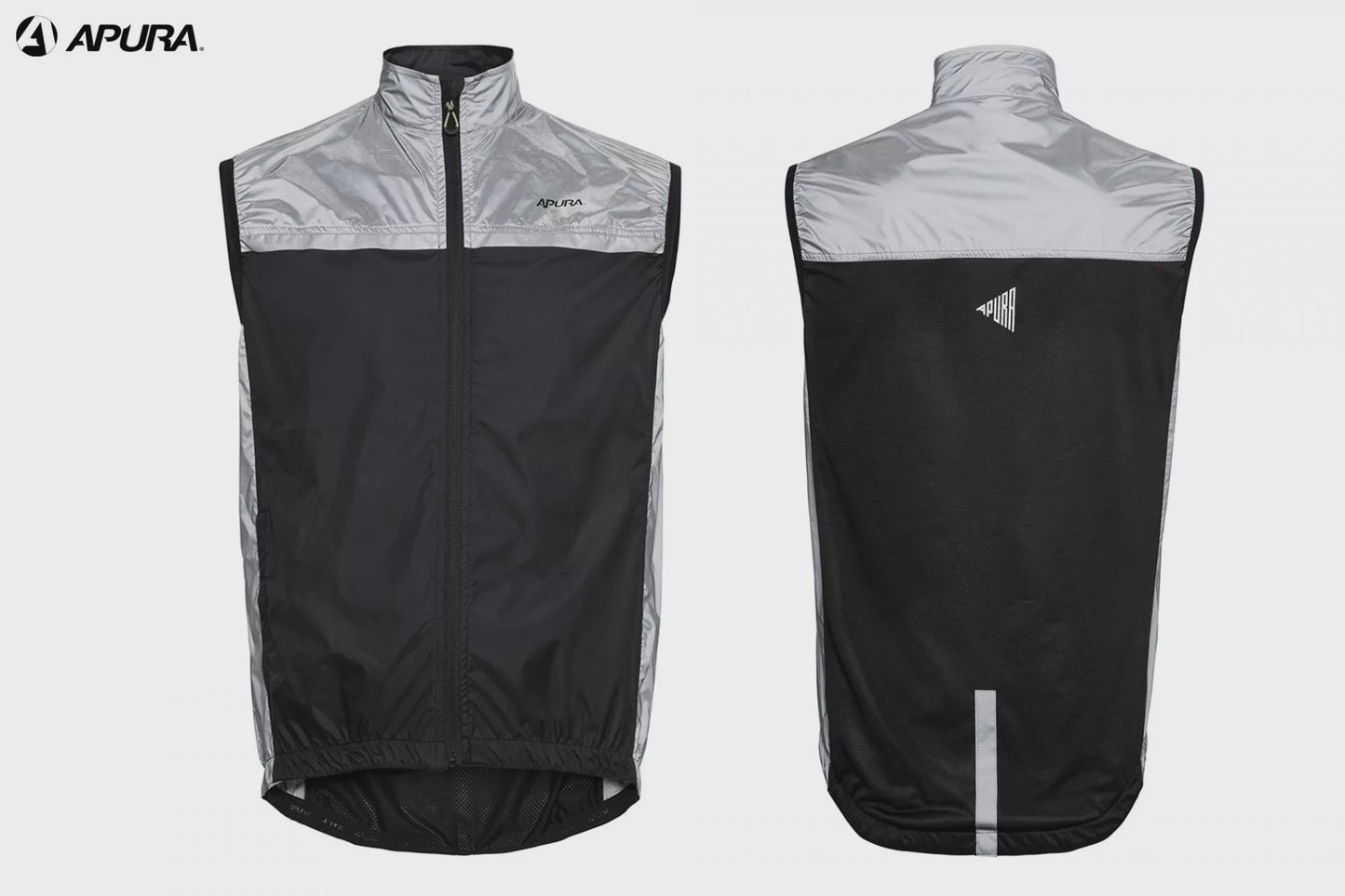 Apura Chaleco Commuting negro reflectante